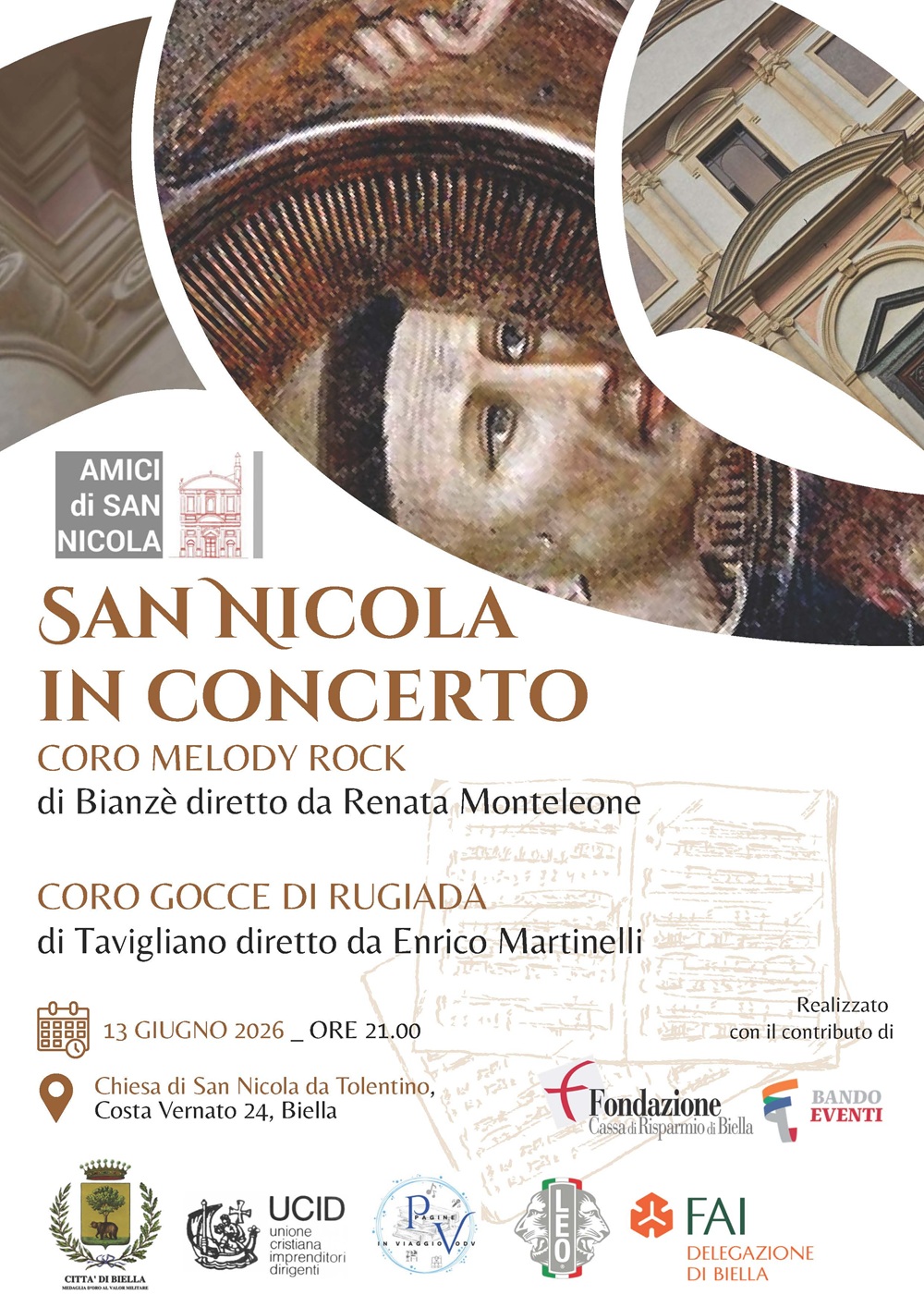 San Nicola in concerto - 13 giugno 2026